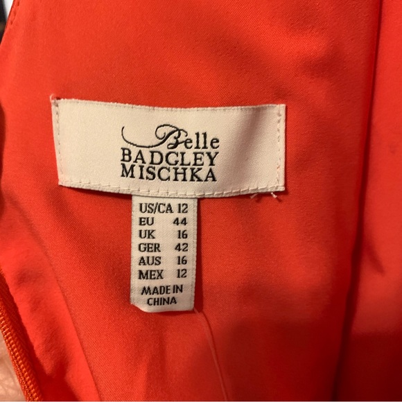 NWT Badgley Mischka Nikki Sleeveless Fit & Flare Dress size 12 - Picture 10 of 14